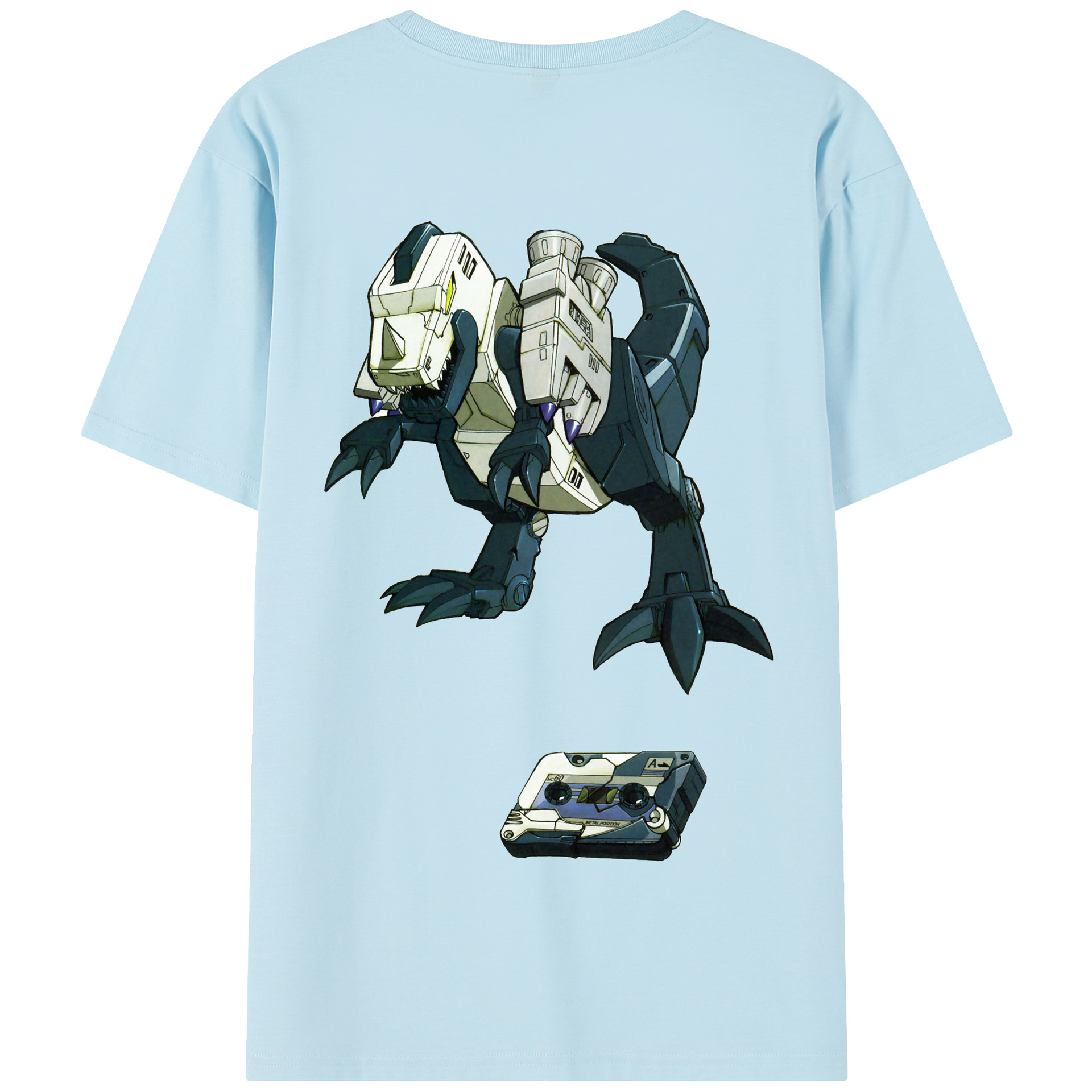 （画像用）  綿100％半袖Tシャツ（背面プリント）